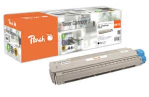 Peach O440591 Tonermodul bk ersetzt OKI 44059108 für z.B. OKI C 810 CDTN