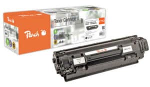 Peach H712BK Tonermodul bk ersetzt Canon No. 712BK