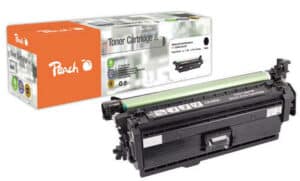 Peach H507ABK Tonermodul bk ersetzt HP No. 507A BK