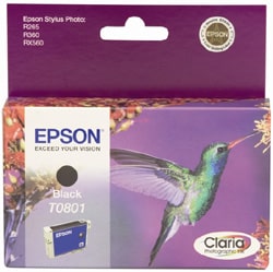 Epson E801bk bk - Epson T0801 bk