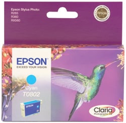 Epson E802c cy - Epson T0802 c