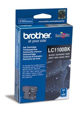 Brother B1100BK XL bk - Brother LC-1100BK für z.B. Brother DCPJ 715 W