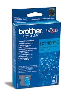 Brother B1100HYC XL cy - Brother LC-1100HYC für z.B. Brother DCP -6690 CW