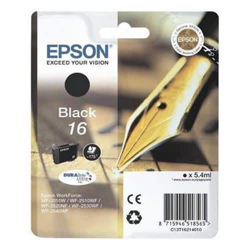 Epson E16bk bk - Epson No. 16 bk