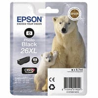 Epson E26XLphbk XL bkph - Epson No. 26XL phbk