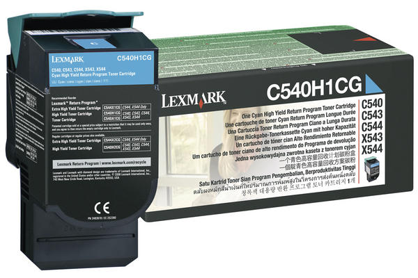 Lexmark L54 XL cy - Lexmark C540H1CG für z.B. Lexmark C 540 N