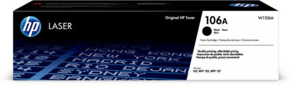 HP H106-W1106 black - HP No.106A