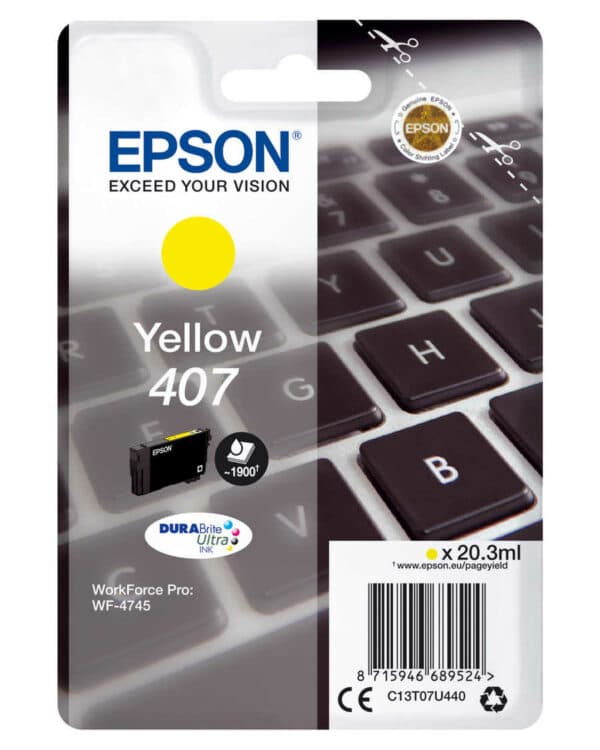 Epson E407Y y - Epson No. 407Y