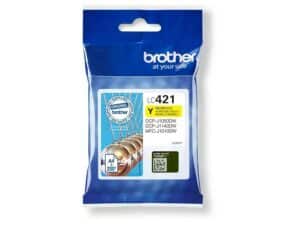 Brother B421 y - Brother LC421Y für z.B. Brother DCPJ 1140 DW