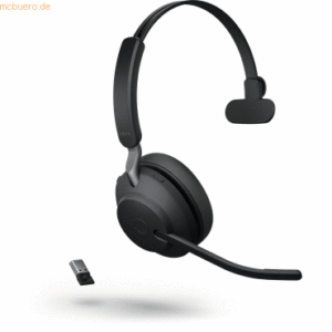 GN Audio Germany JABRA Evolve2 65 monaural UC USB-A Bluetooth LS black