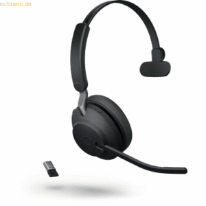 GN Audio Germany JABRA Evolve2 65 monaural UC USB-A Bluetooth black