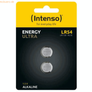 Intenso International Intenso Alkaline Knopfzellen LR 54 2er Blister