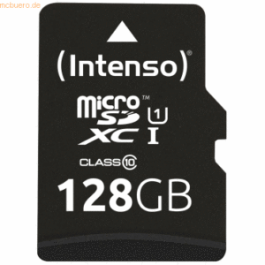 Intenso International Intenso 128GB microSDXC Class10 UHS-I Premium +