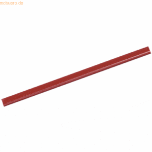 Durable Klemmschienen 3mm rot VE=100 Stück