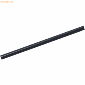 Durable Klemmschienen 6mm schwarz VE=100 Stück