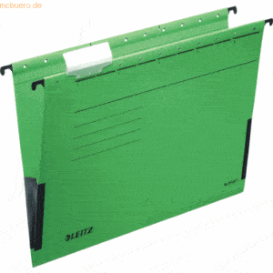 Leitz Hängetasche Alpha A4 250g/qm Karton mit Leinenfröschen grün VE=5