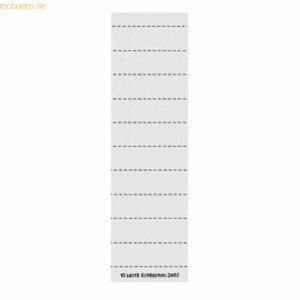 Leitz Beschriftungsschild Karton weiß VE=100 Stück