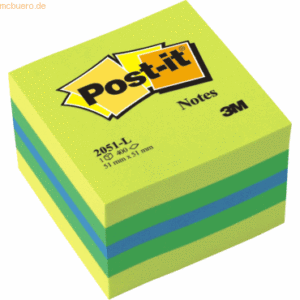 Post-it Notes Haftnotizwürfel 51x51mm VE=400 Blatt limone
