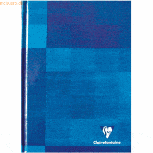 Clairefontaine Kladde A4 90g/qm kariert blauer Einband