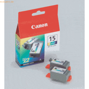 Canon Tintenpatrone Canon BCI15C color VE=2 Stück