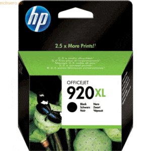 HP Tintenpatrone HP CD975AE 920XL schwarz