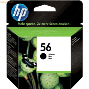 HP Tintenpatrone HP C6656 schwarz