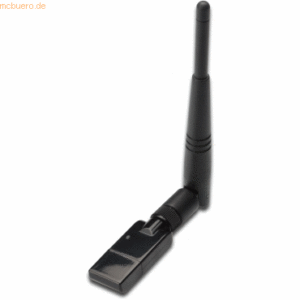Assmann DIGITUS WLAN USB 2.0 Adapter 300Mbps + Antenne + WPS