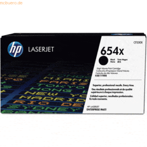 Hewlett Packard HP Toner CF330X 654X Schwarz (ca. 20.500 Seiten)