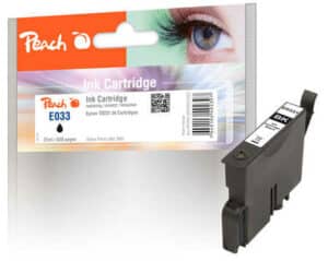 Peach E331BK Druckerpatrone bk ersetzt Epson T0331BK