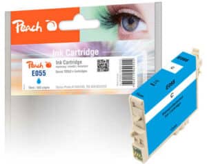 Peach E552c Druckerpatrone cy ersetzt Epson T0552 c