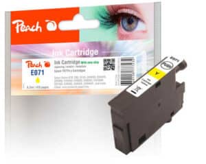 Peach E714y Druckerpatrone XL ye ersetzt Epson T0714 y