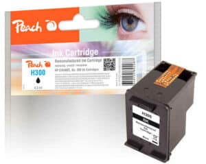 Peach H300bk Druckkopf bk ersetzt HP No. 300 bk