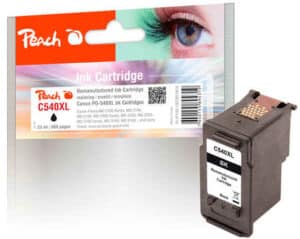 Peach C540XLBK Druckkopf XL bk ersetzt Canon PG-540XLBK