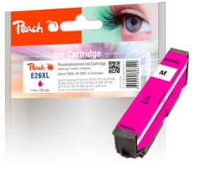 Peach E26XLm Druckerpatrone XL ma ersetzt Epson No. 26XL m