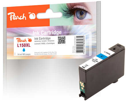 Peach L150XLC Druckerpatrone XL cy ersetzt Lexmark No. 150XLC