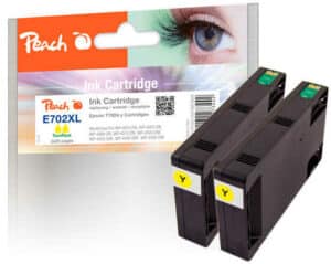 Peach E70 2 Druckerpatronen XL 2*ye ersetzt Epson T7024 y*2