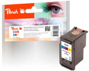 Peach C546C Druckkopf col ersetzt Canon CL-546C