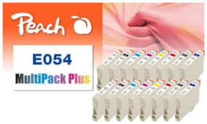 Peach E54 16 Druckerpatronen (2*bkph