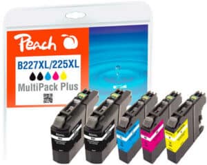 Peach B227XLVALBP Spar Plus Pack Druckerpatronen XL (2*bk