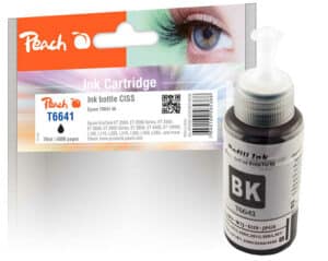 Peach E774BK Tintenbehälter bk ersetzt Epson No. 774BK