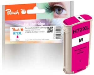 Peach H72XLM Druckerpatrone XL ma ersetzt HP No. 72XL M