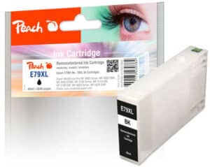 Peach E79XLbk Druckerpatrone XL bk ersetzt Epson No. 79XL bk