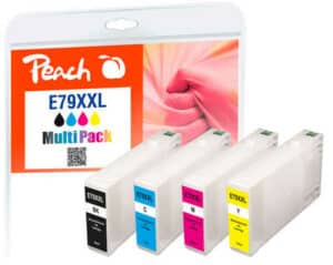 Peach E79XXL 4 Druckerpatronen XXL (bk