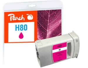 Peach H80 Druckerpatrone ma ersetzt HP 80 M