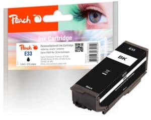 Peach E33 Druckerpatrone bk ersetzt Epson T3331