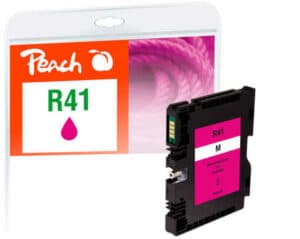 Peach R41 Druckerpatrone XL ma ersetzt Ricoh GC41M