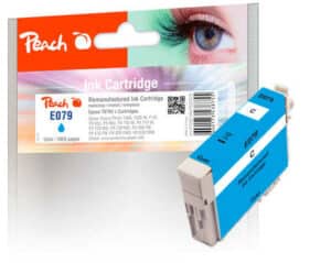 Peach E792C Druckerpatrone XL cy ersetzt Epson T0792C