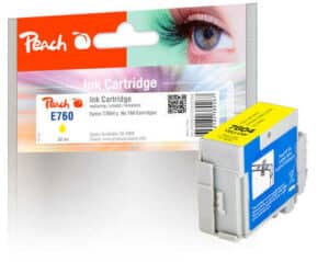 Peach E760 Druckerpatrone ye ersetzt Epson T7604Y