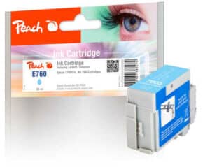 Peach E760 Druckerpatrone cyli ersetzt Epson T7605LC