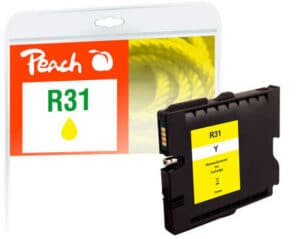 Peach R31 Druckerpatrone ye ersetzt Ricoh GC31Y